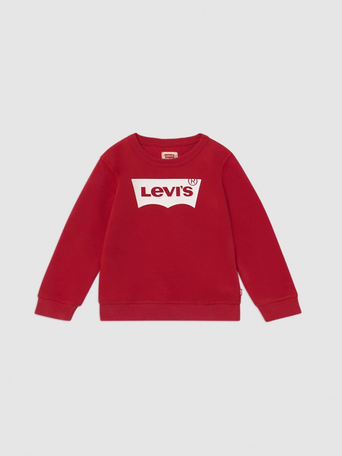 Sweatshirt Boy Red Levis