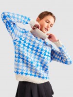 Sueter Mujer Azul Only Sueter Mujer Azul Only