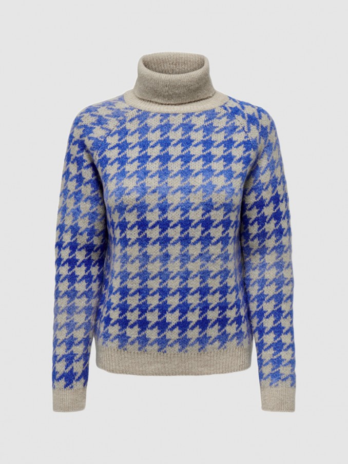 Sueter Mujer Azul Only