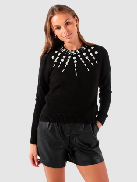 Pullover Woman Black Only