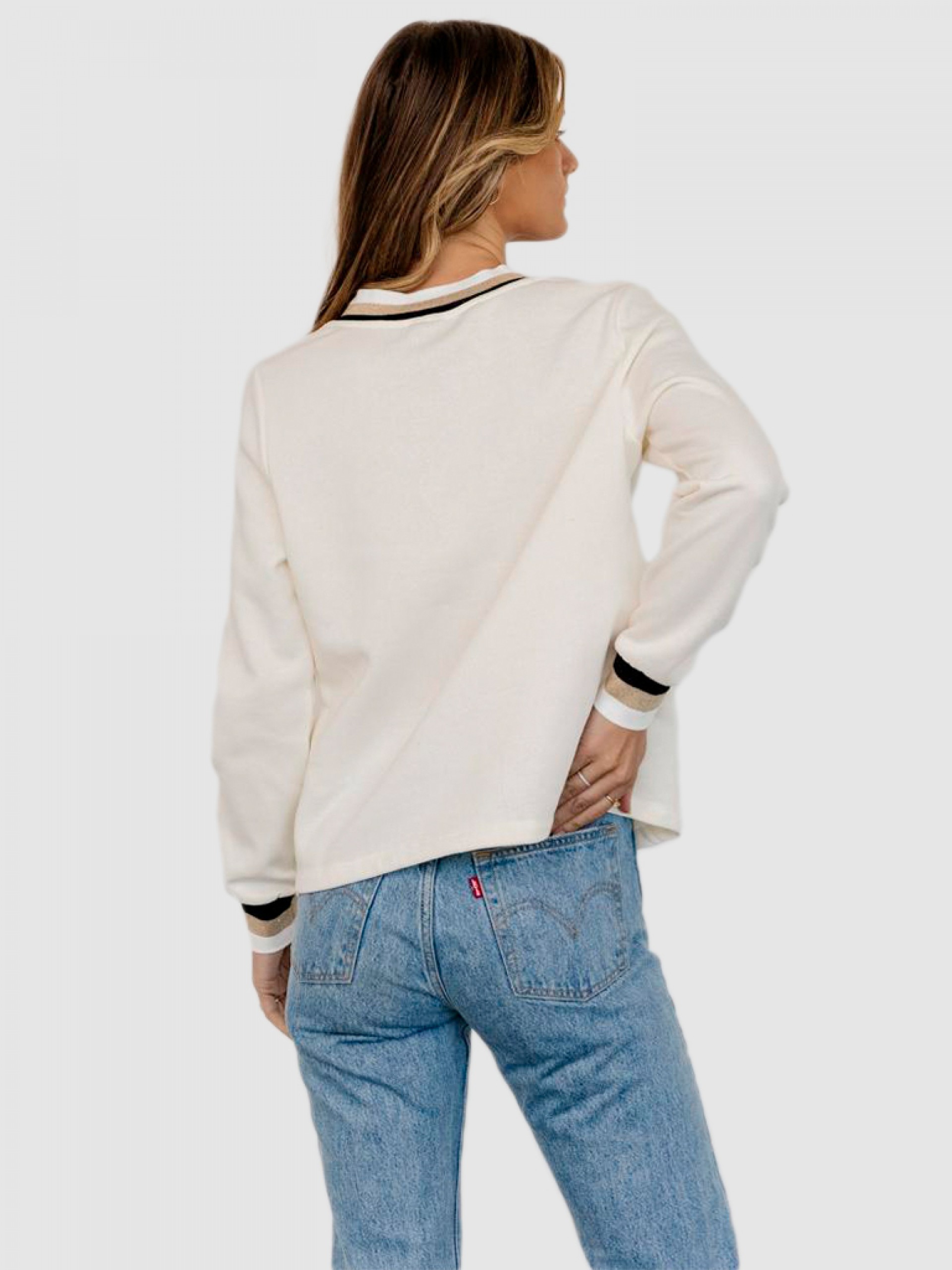 Sweatshirt Mulher Nina Vero Moda