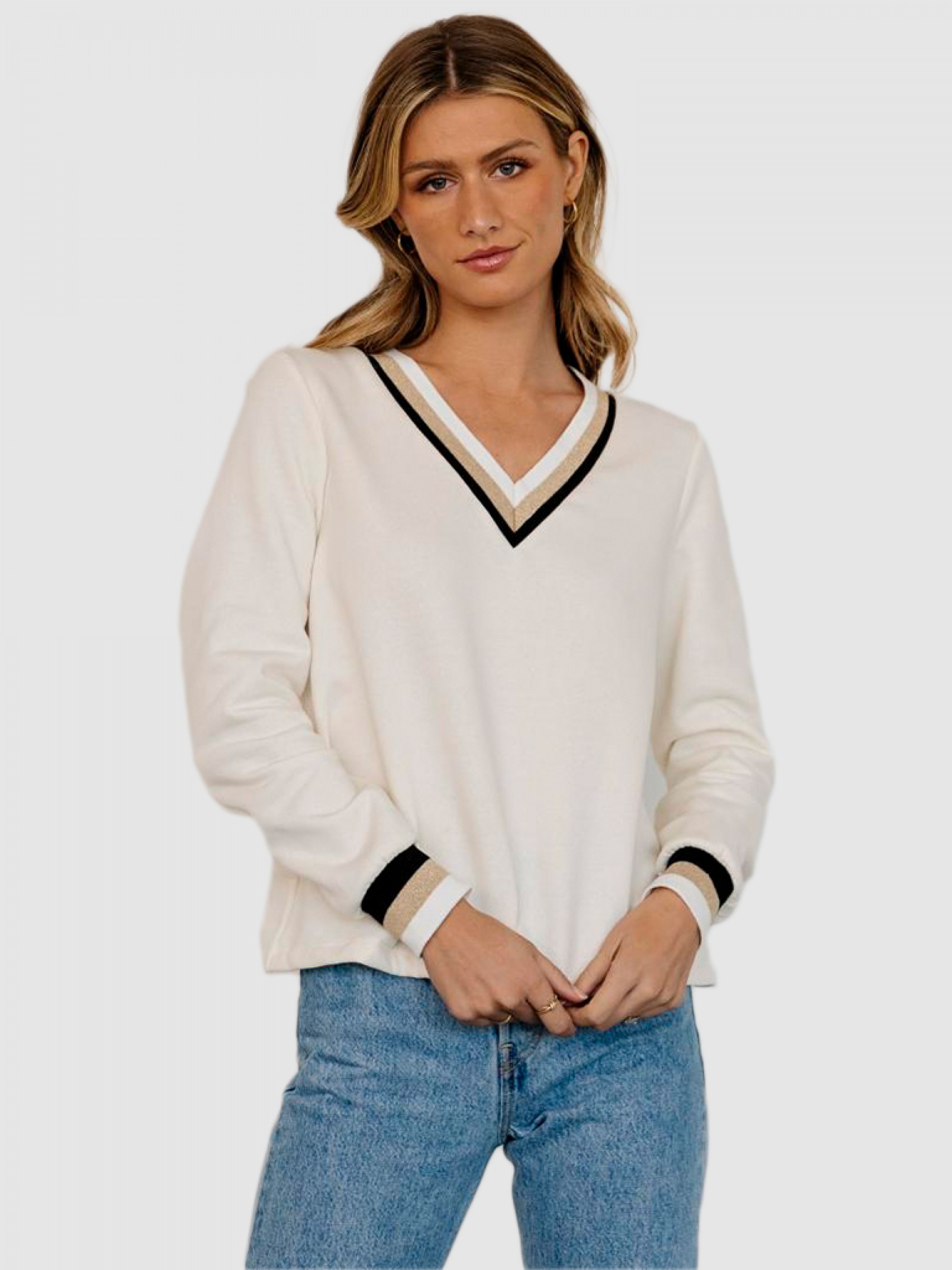 Sweatshirt Mulher Nina Vero Moda