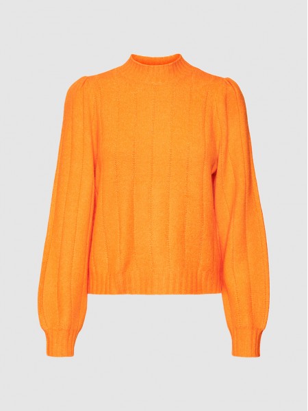 Pullover Woman Orange Vero Moda