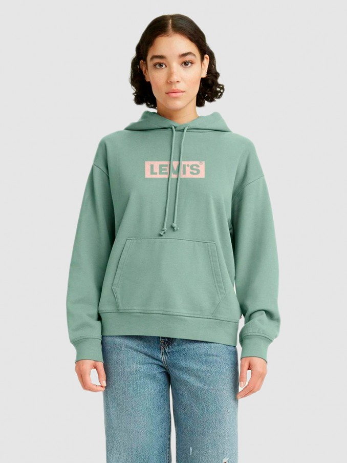 Jersey Mujer Verde Claro Levis