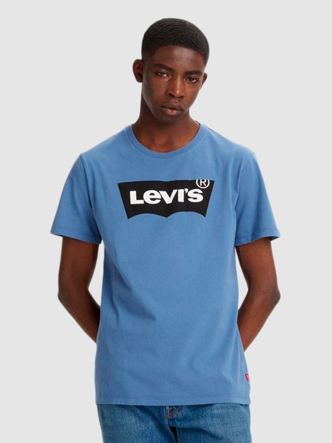 T-Shirt Man Blue Levis