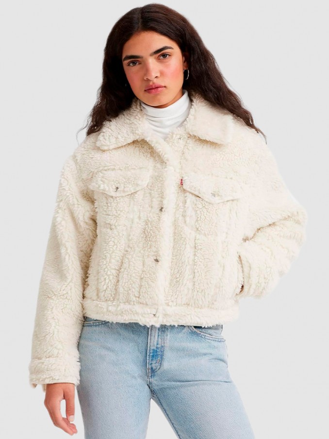 Chaqueta Mujer Blanco Levis