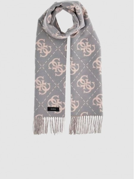 Scarves Woman Grey Guess