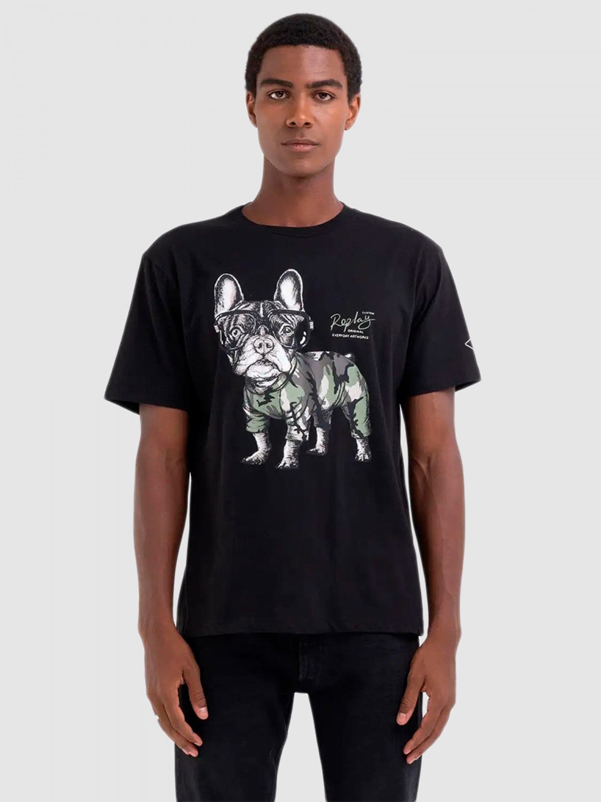 Camiseta Hombre Replay
