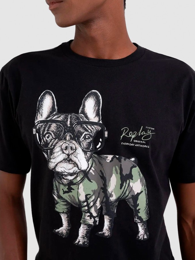Camiseta Hombre Replay
