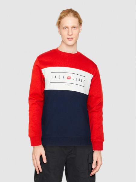 Jumper Man Red Jack & Jones