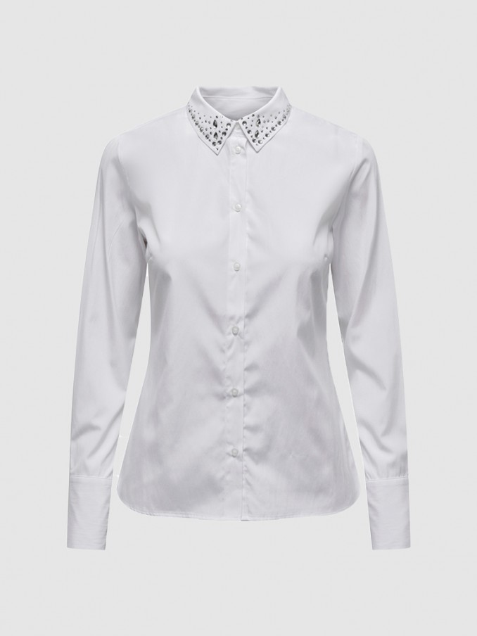 Camisa Mujer Blanco Only