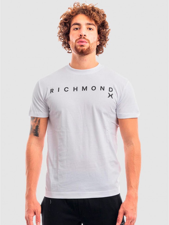 Camiseta Hombre Blanco John Richmond