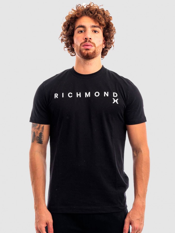 Camiseta Hombre Negro John Richmond