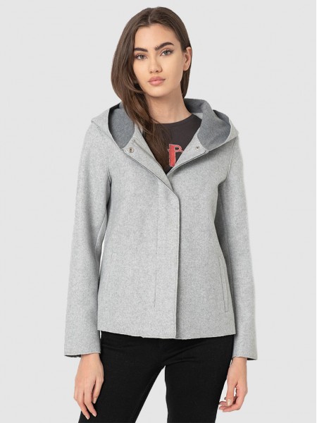 Chaqueta Mujer Gris Only