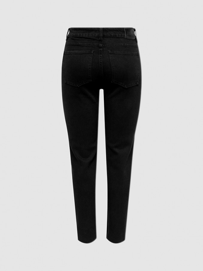 Pantalones Mujer Negro Only