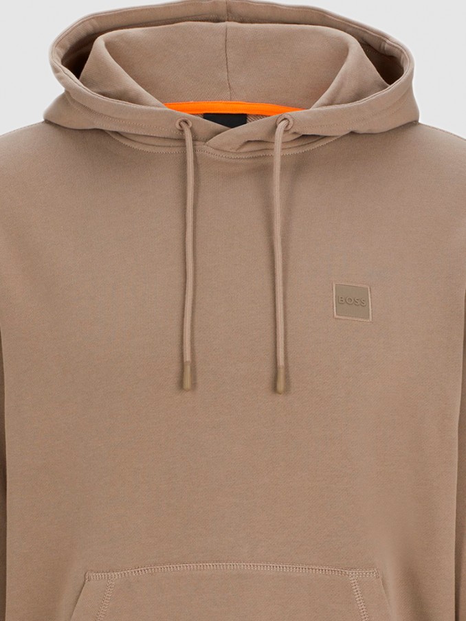 Sweatshirt Man Boss - Orange