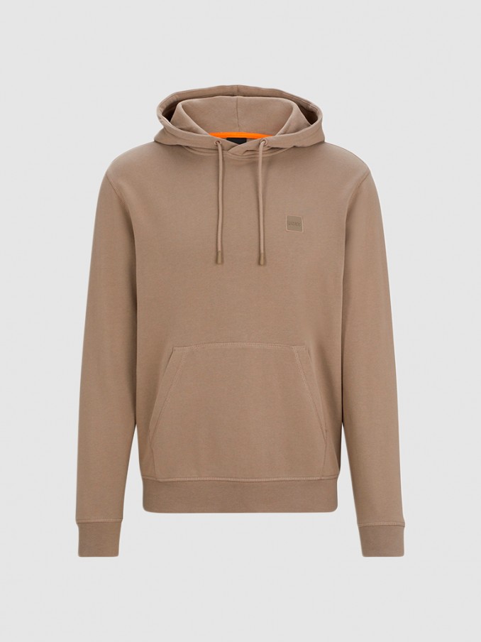 Sweatshirt Man Boss - Orange