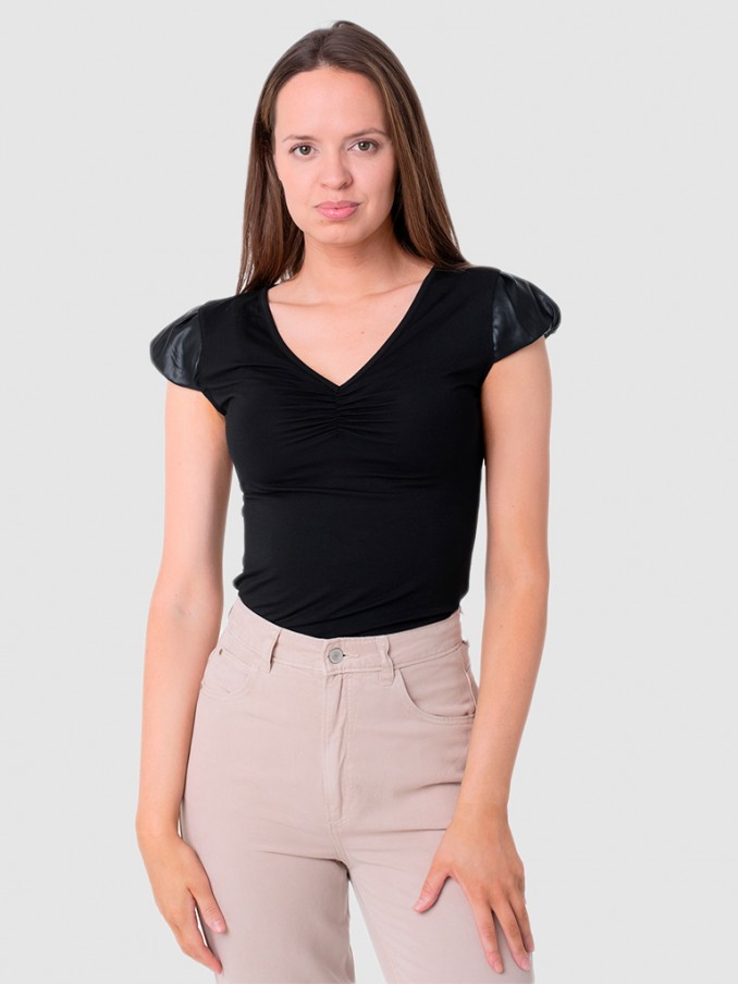 Blusa Mujer Negro Guess