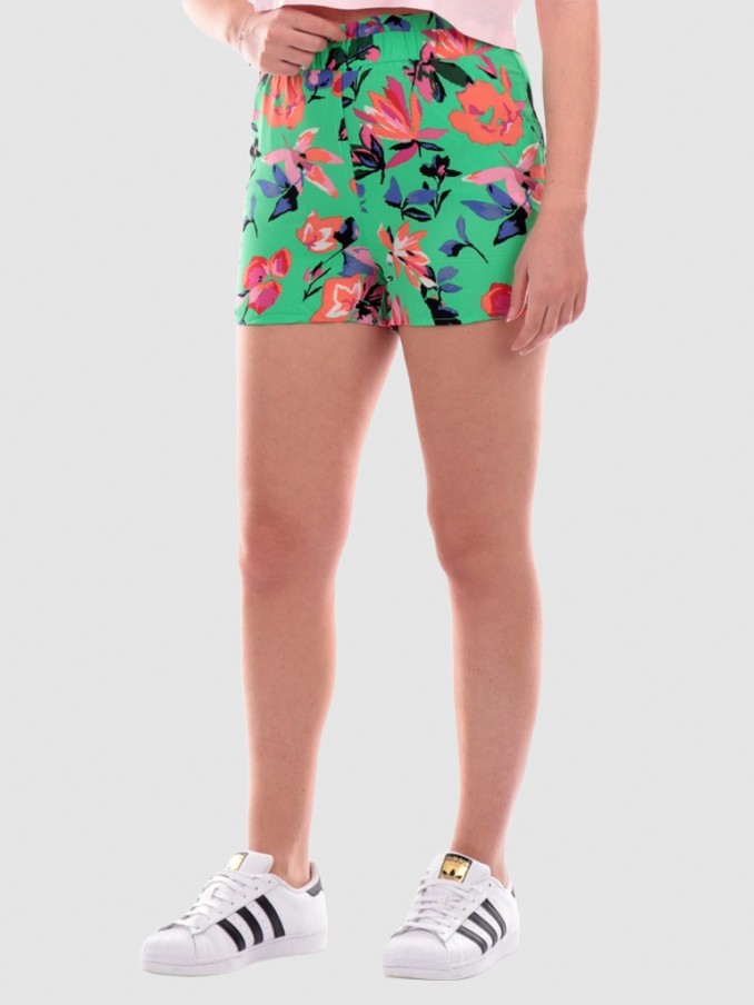 Pantalones Cortos Mujer Verde Only