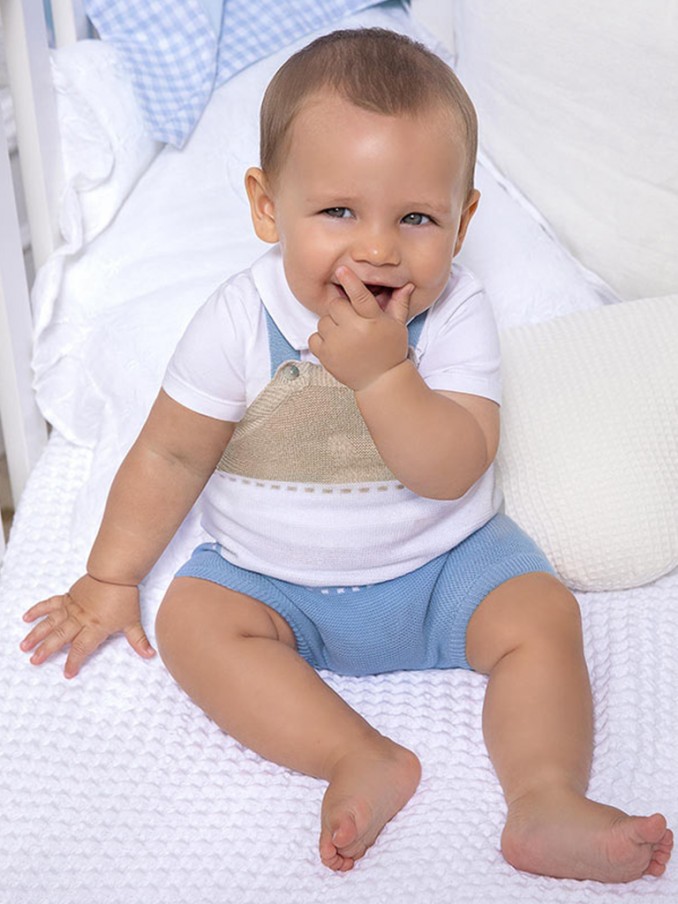 Conjunto Tricot Ecofriends Recm Nascido Menino Mayoral