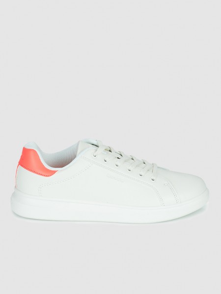 Tenis Mujer Blanco Levis