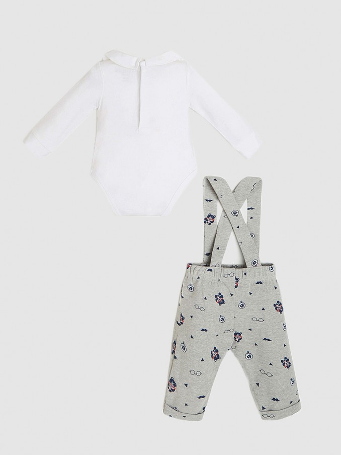 Set Baby Boy Grey Guess