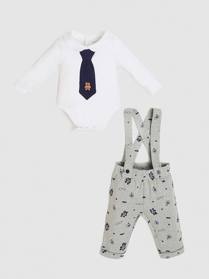 Set Baby Boy Grey Guess