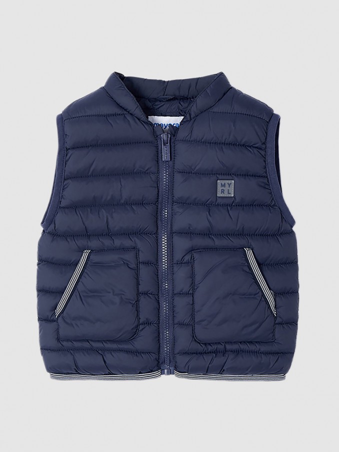 Vest Baby Boy Navy Blue Mayoral