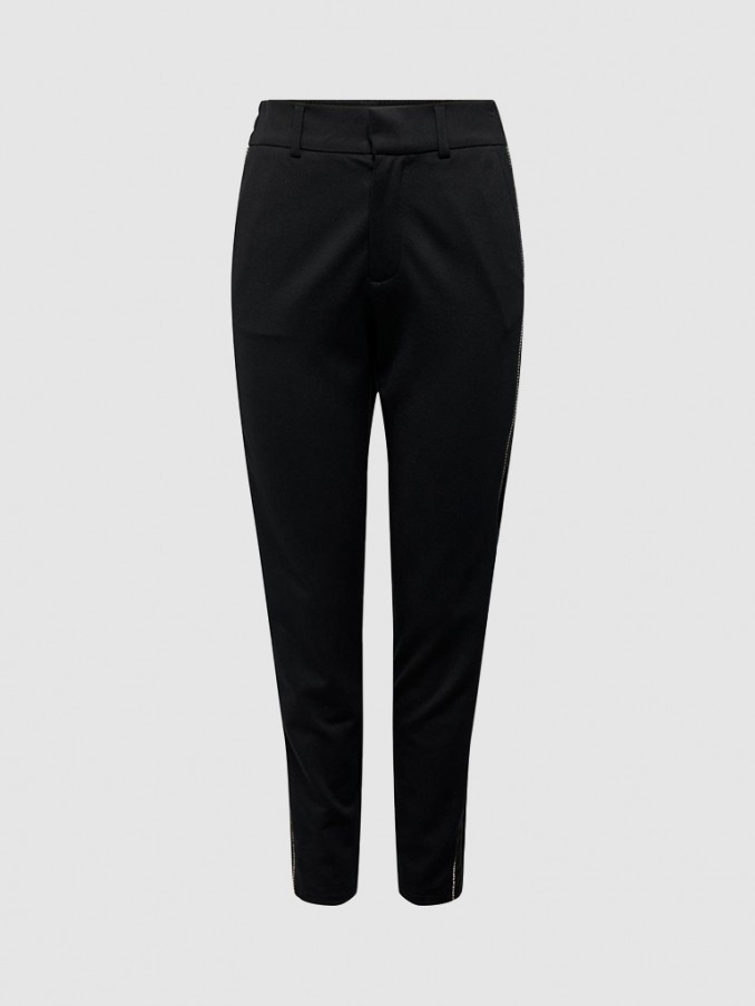 Pantalones Mujer Negro Only