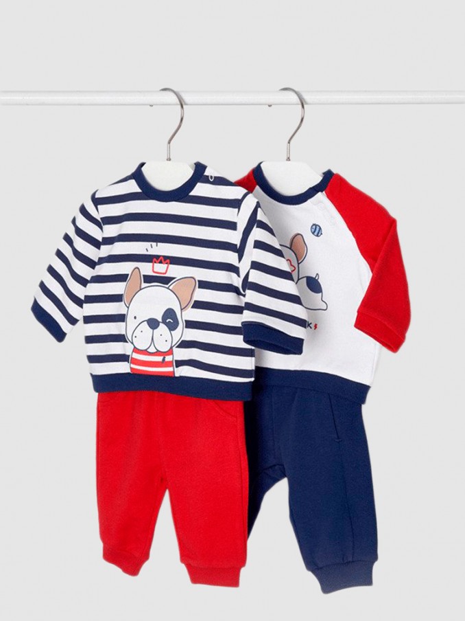 Set Baby Boy Red Mayoral