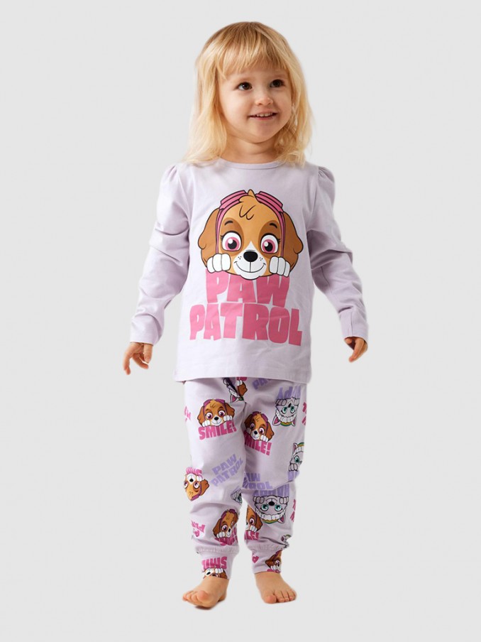 Pyjamas Girl White Name It
