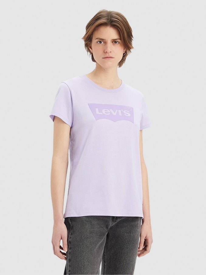 Camiseta Mujer Lila Levis