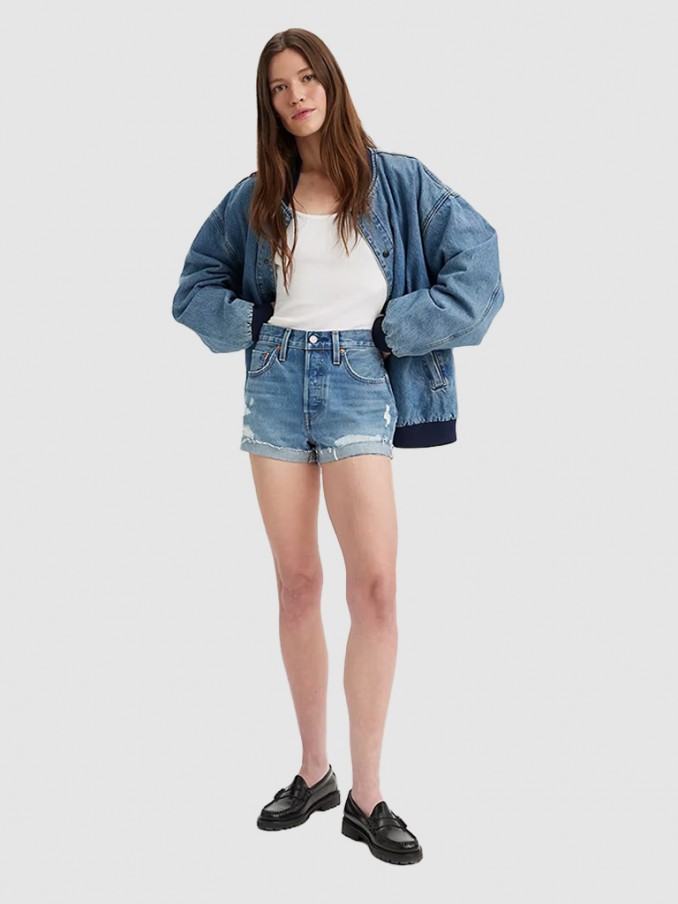Shorts Woman Jeans Levis