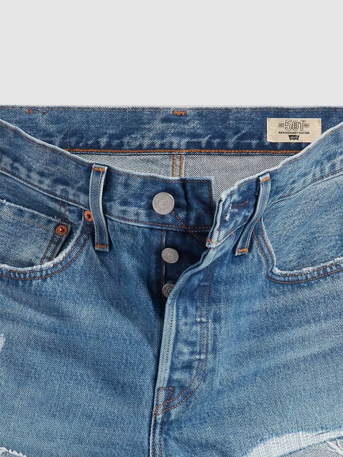 Pantalones Cortos Mujer Levis