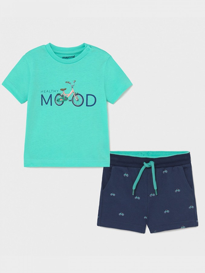 Conjunto Bebe Nio Verde Mayoral