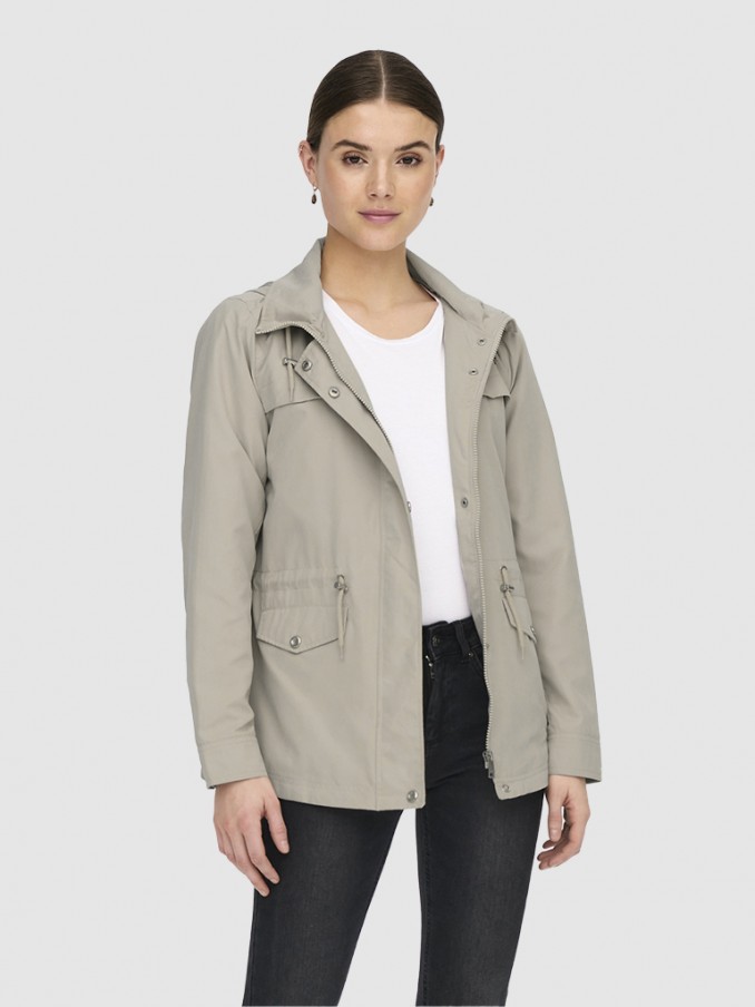 Jacket Woman Beige Only