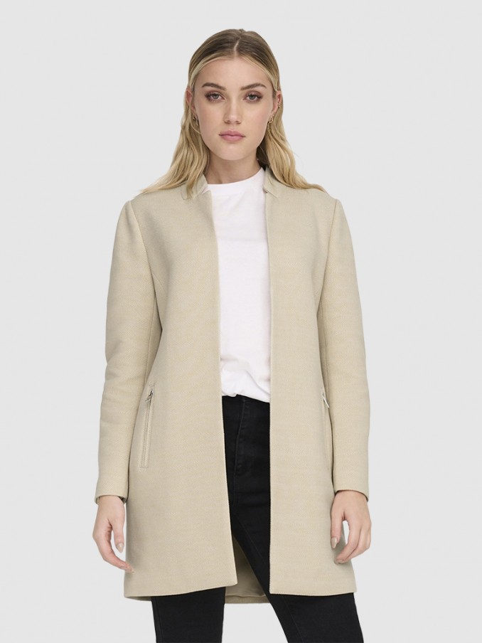 Chaqueta Mujer Beige Only
