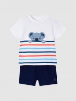 Conjunto Bebe Niño Blanco Mayoral Conjunto Bebe Niño Blanco Mayoral