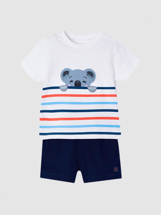 Conjunto Bebe Niño Blanco Mayoral