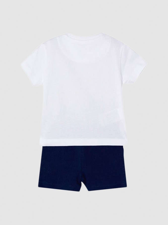 Conjunto Bebe Niño Blanco Mayoral