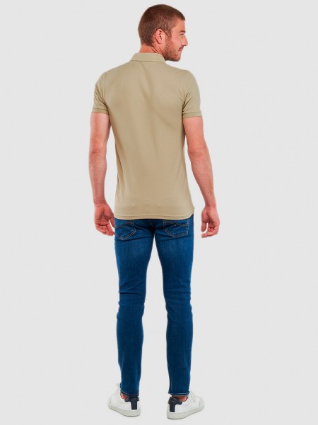 Polo Shirt Man Boss Orange