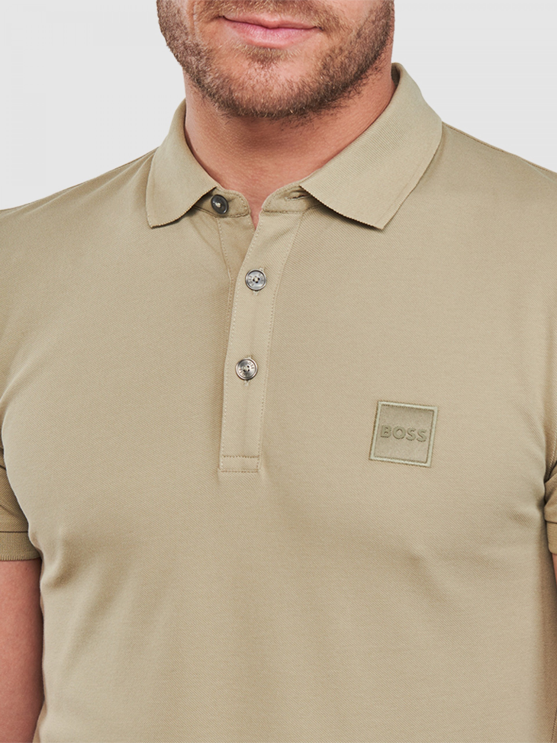 Polo Shirt Man Boss Orange