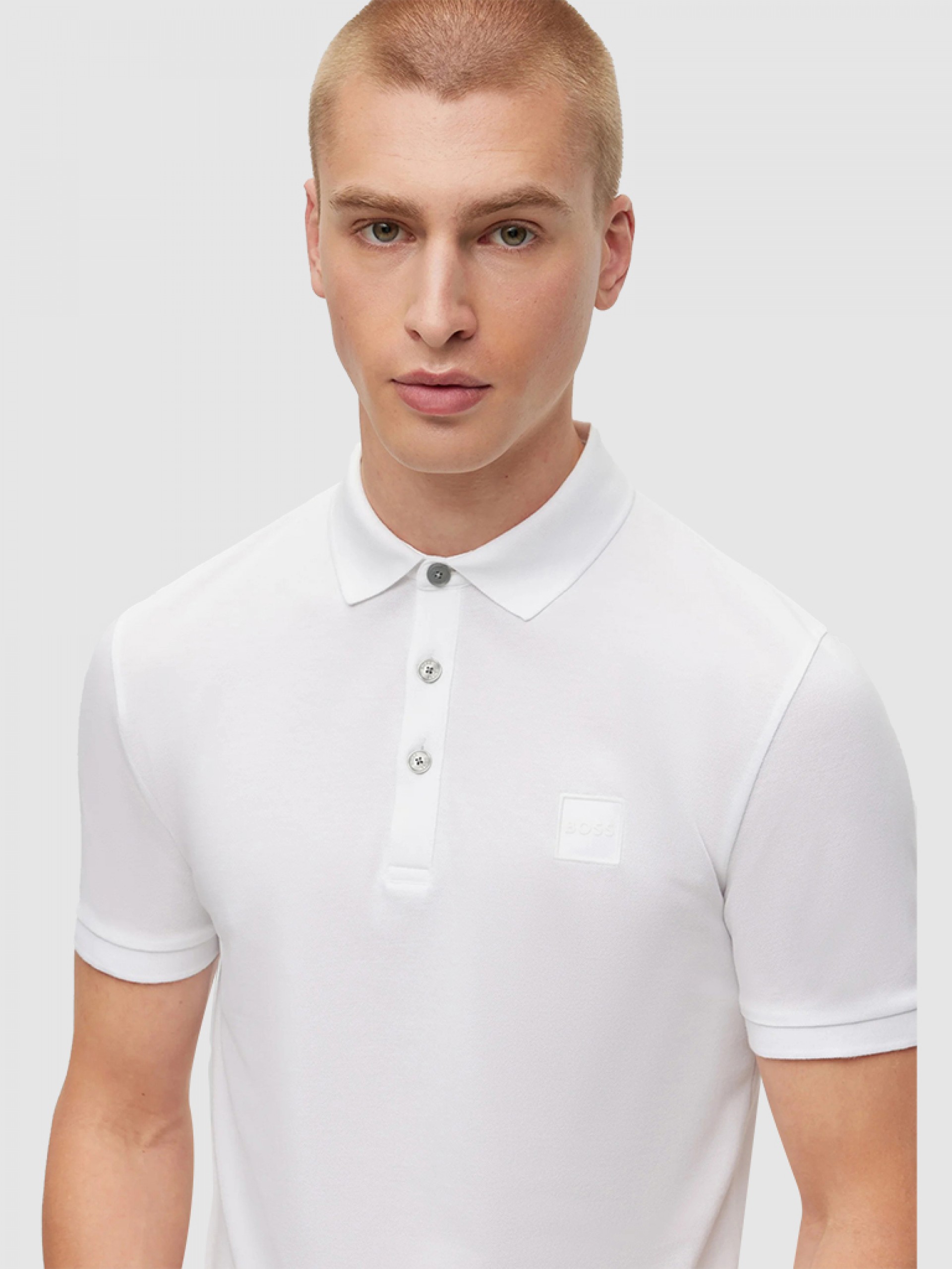Polo Shirt Man Boss Orange