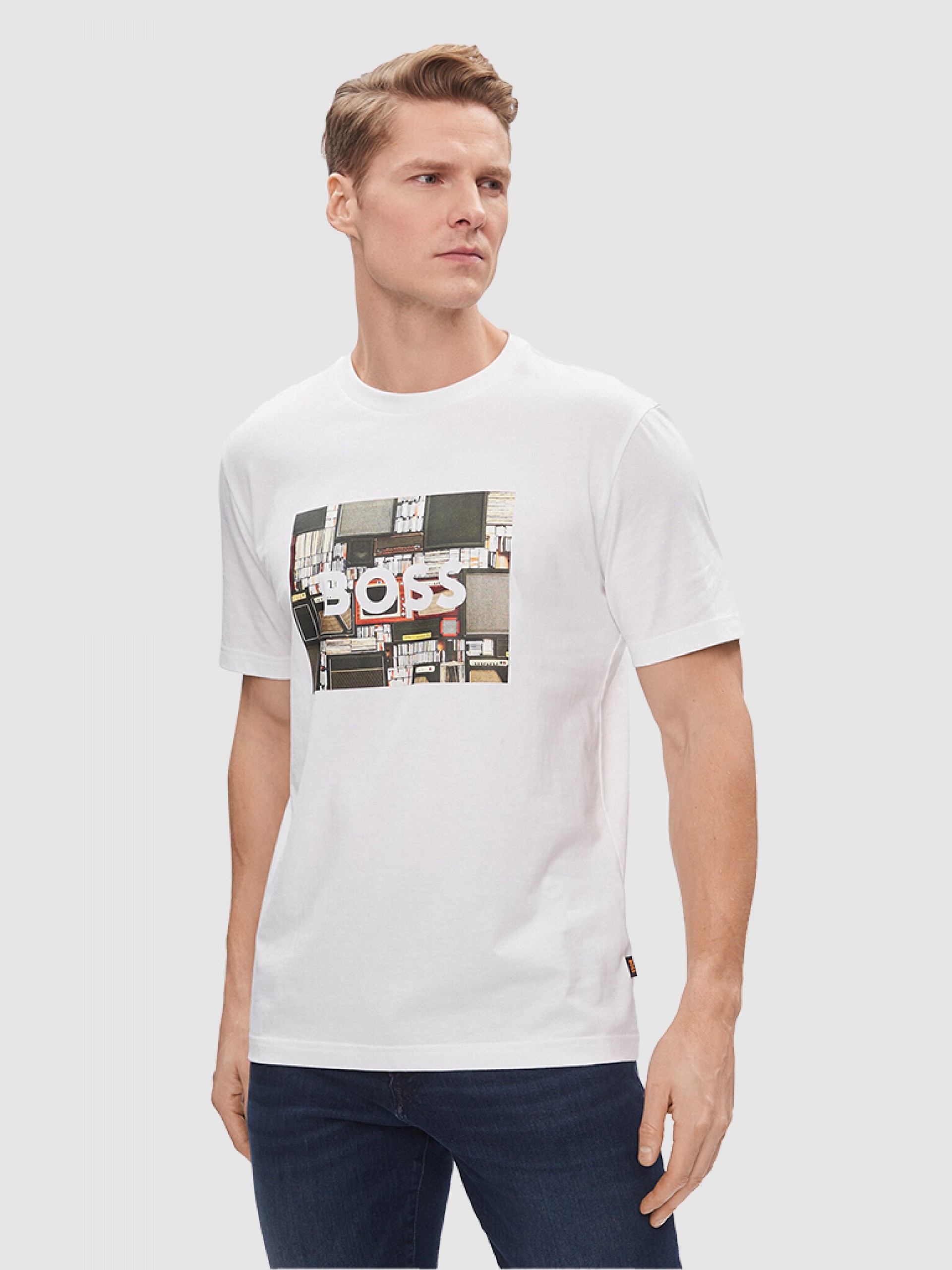 Camiseta Hombre Boss Orange