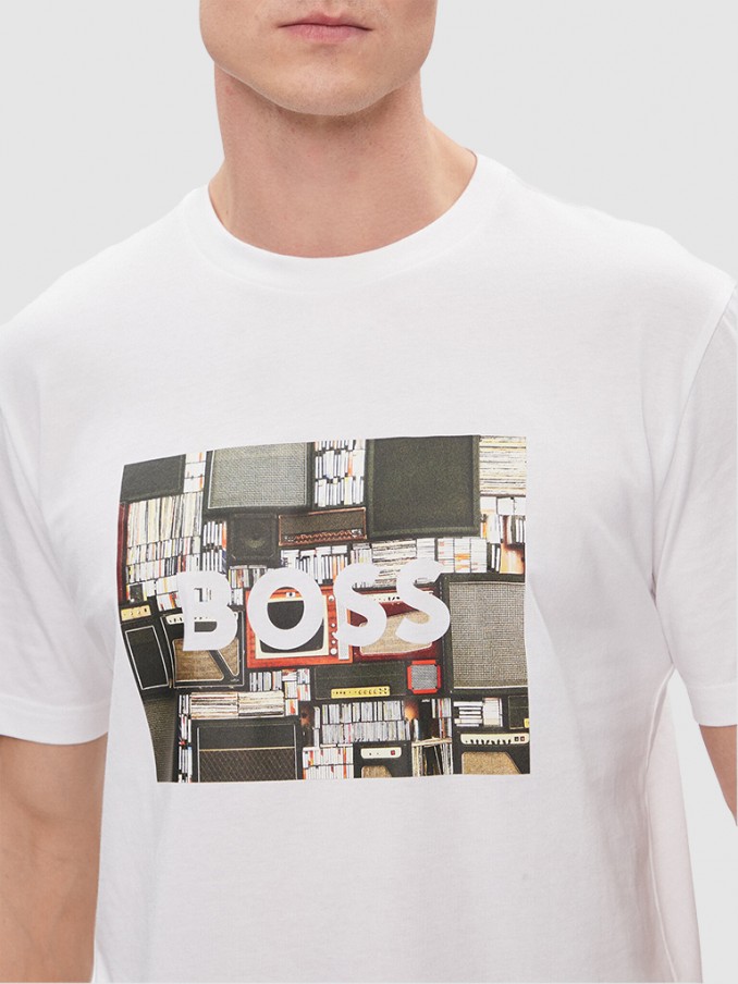 Camiseta Hombre Boss Orange