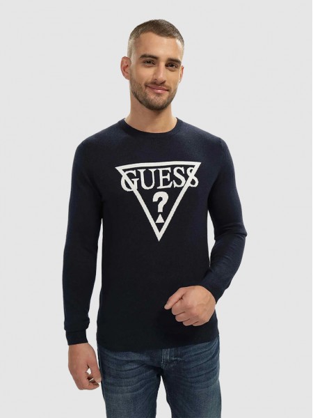 Sweatshirt Homem Triangle Guess
