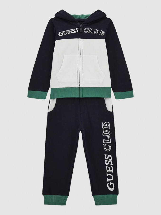 Tracksuit Boy Navy Blue Guess