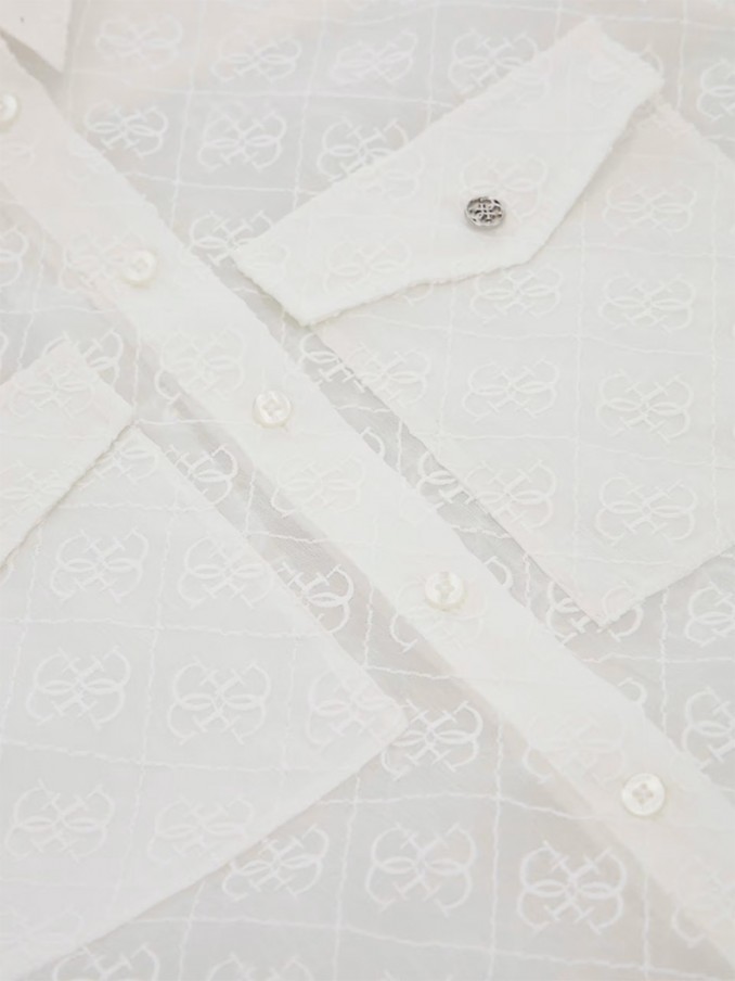 Camisa Mulher Logo Guess