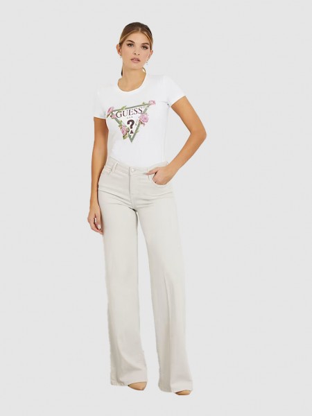 T-Shirt Mulher Triangle Guess