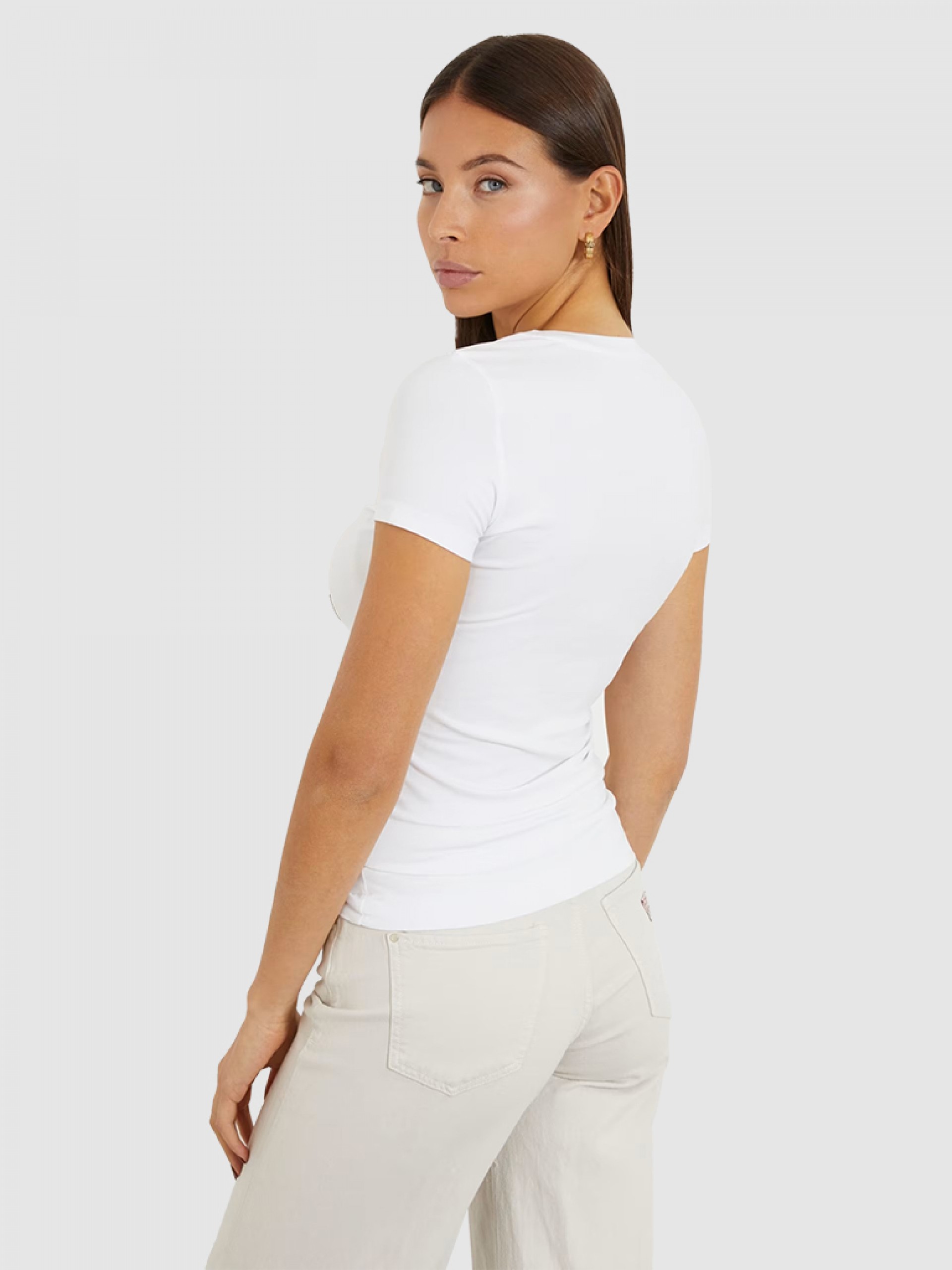 T-Shirt Mulher Logo Guess